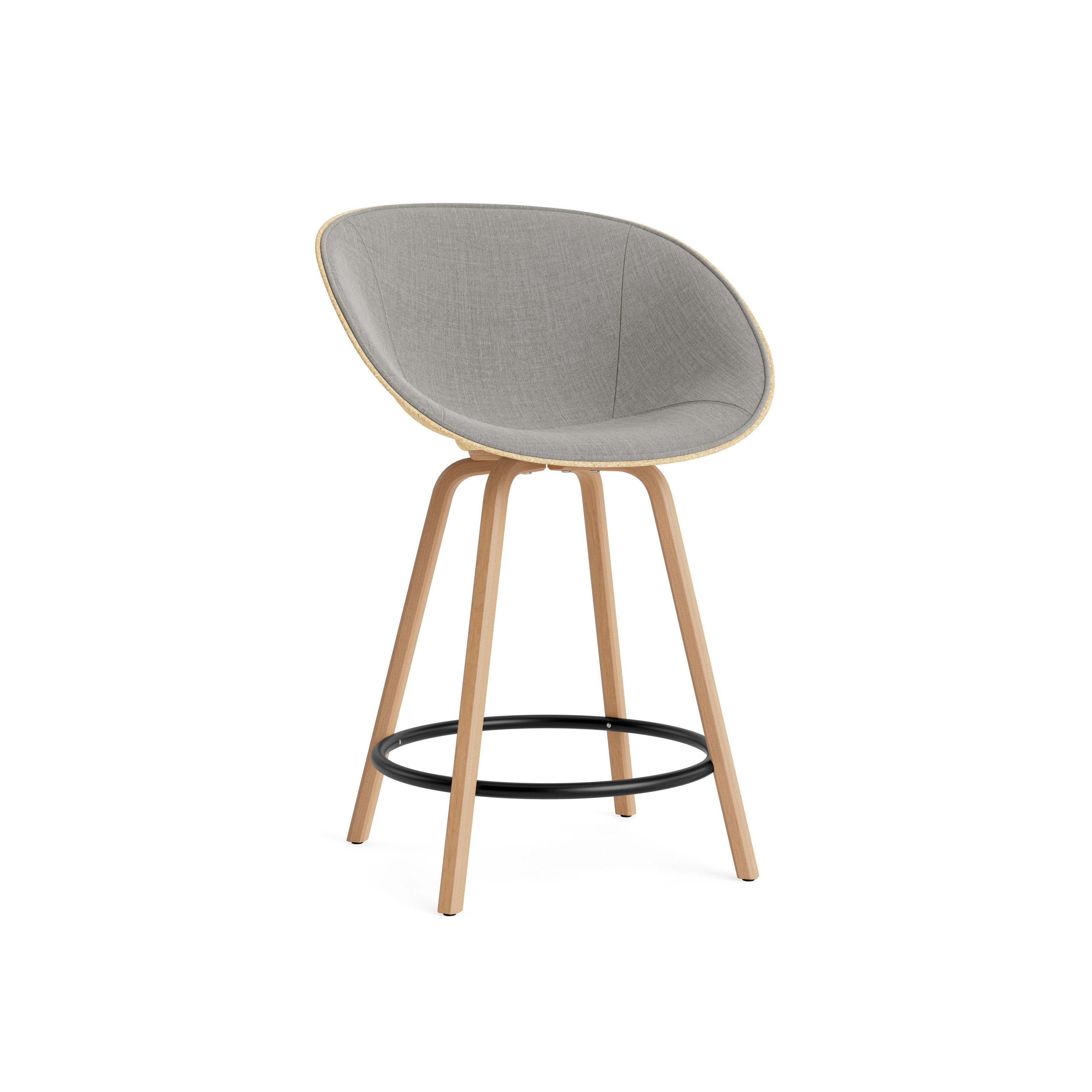 Mat baarituoli käsinojin H.65, Seaweed/verhoiltu