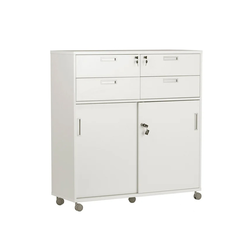 Roller 120 liukuovikaappi korkea laatikoilla