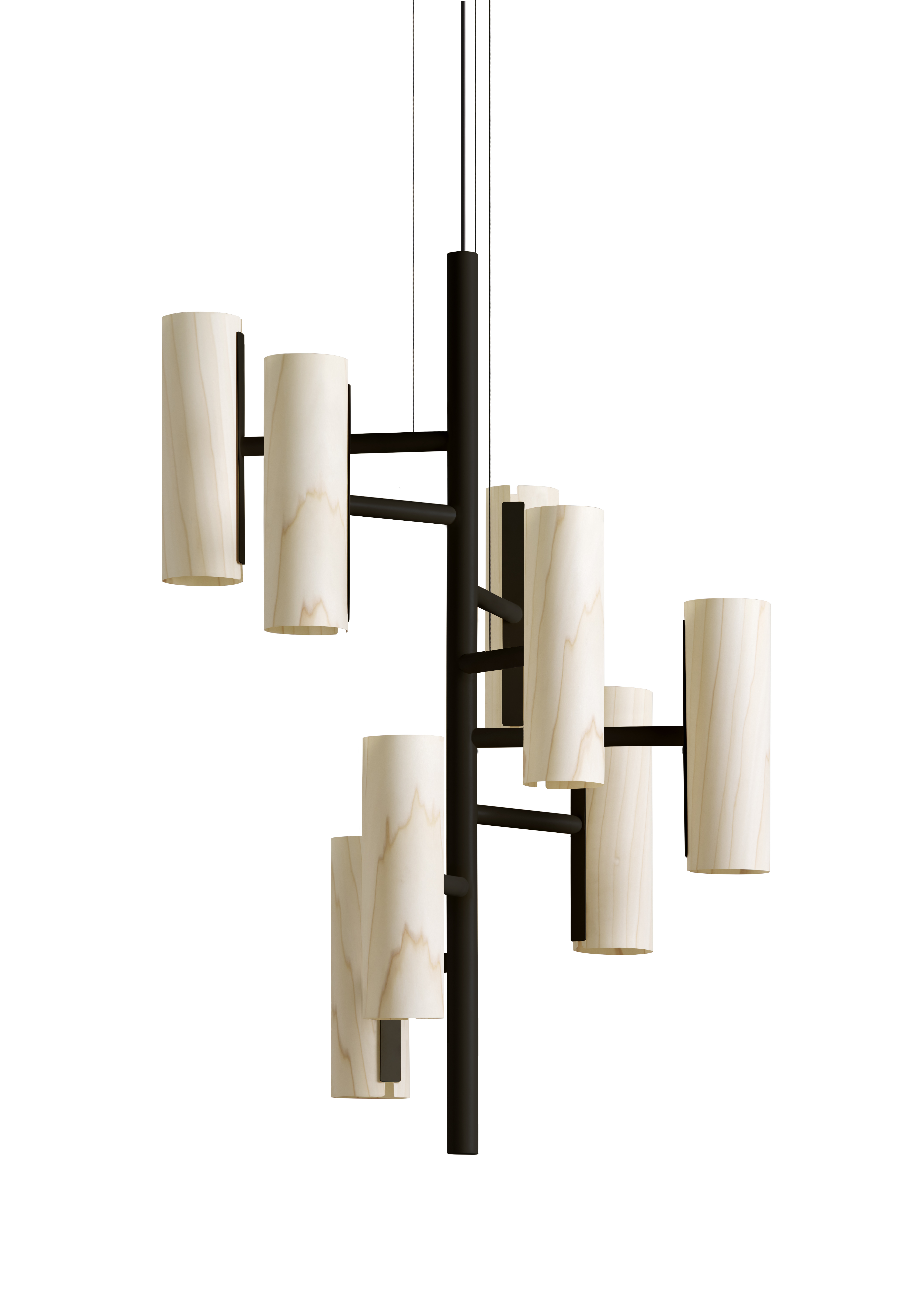 Black Note Chandelier 0-10V