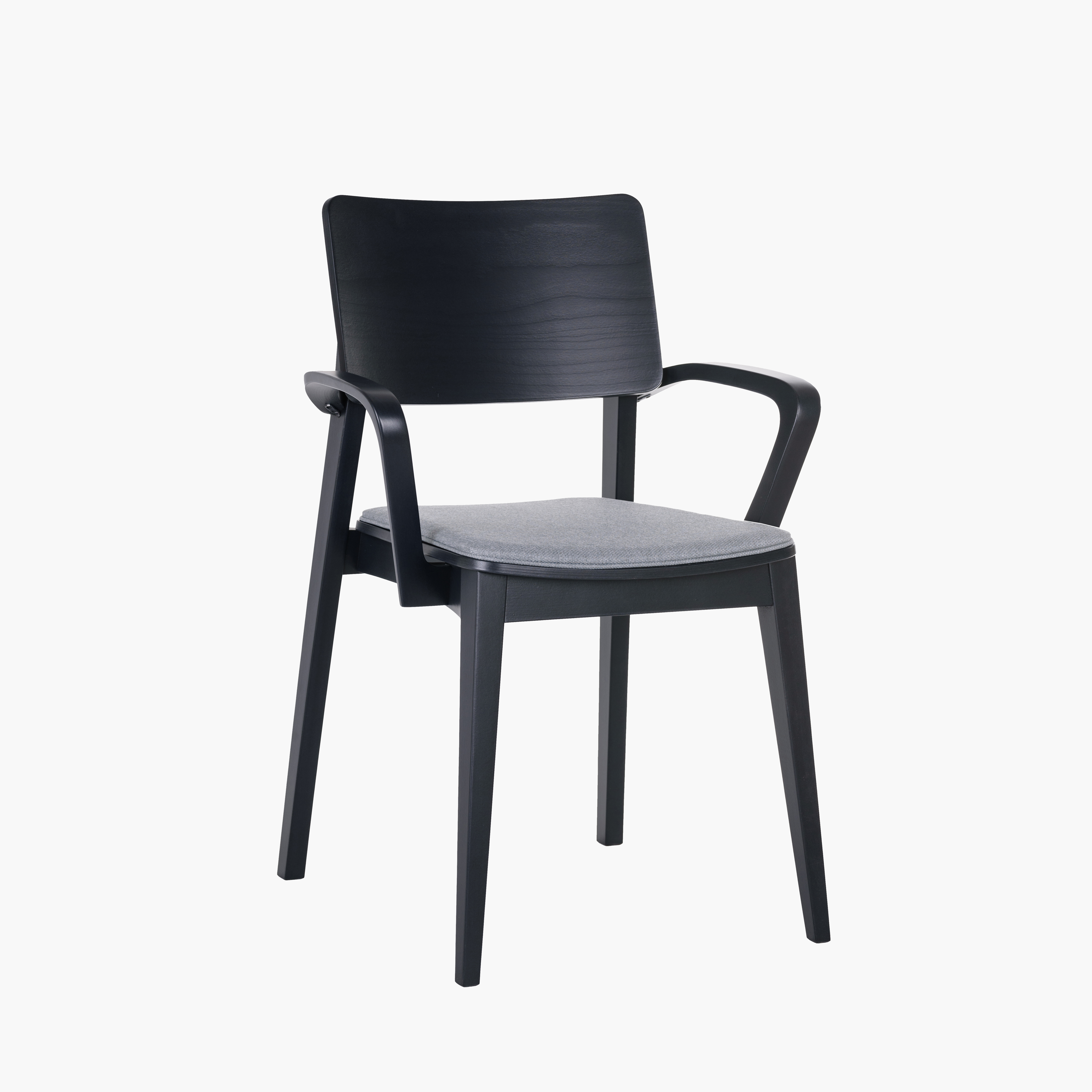 Allegro B tuoli käsinojin, verhoiltu